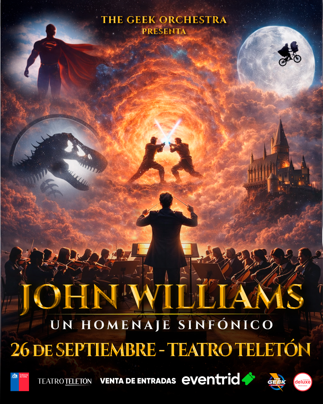 Concurso: Homenaje sinfónico a John Williams en Teatro Teletón